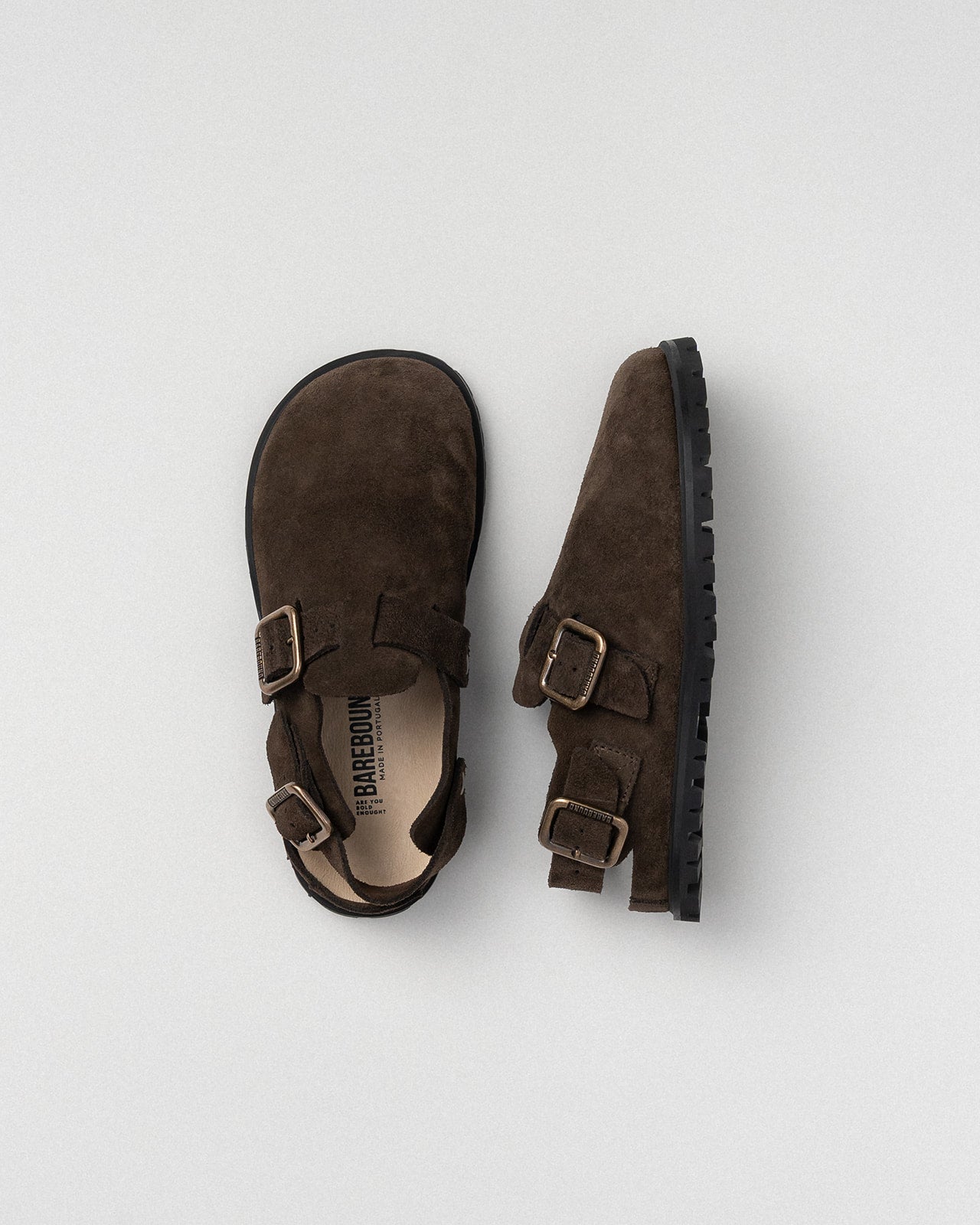 IKAROS II - Barefoot Clog (Dark Brown)