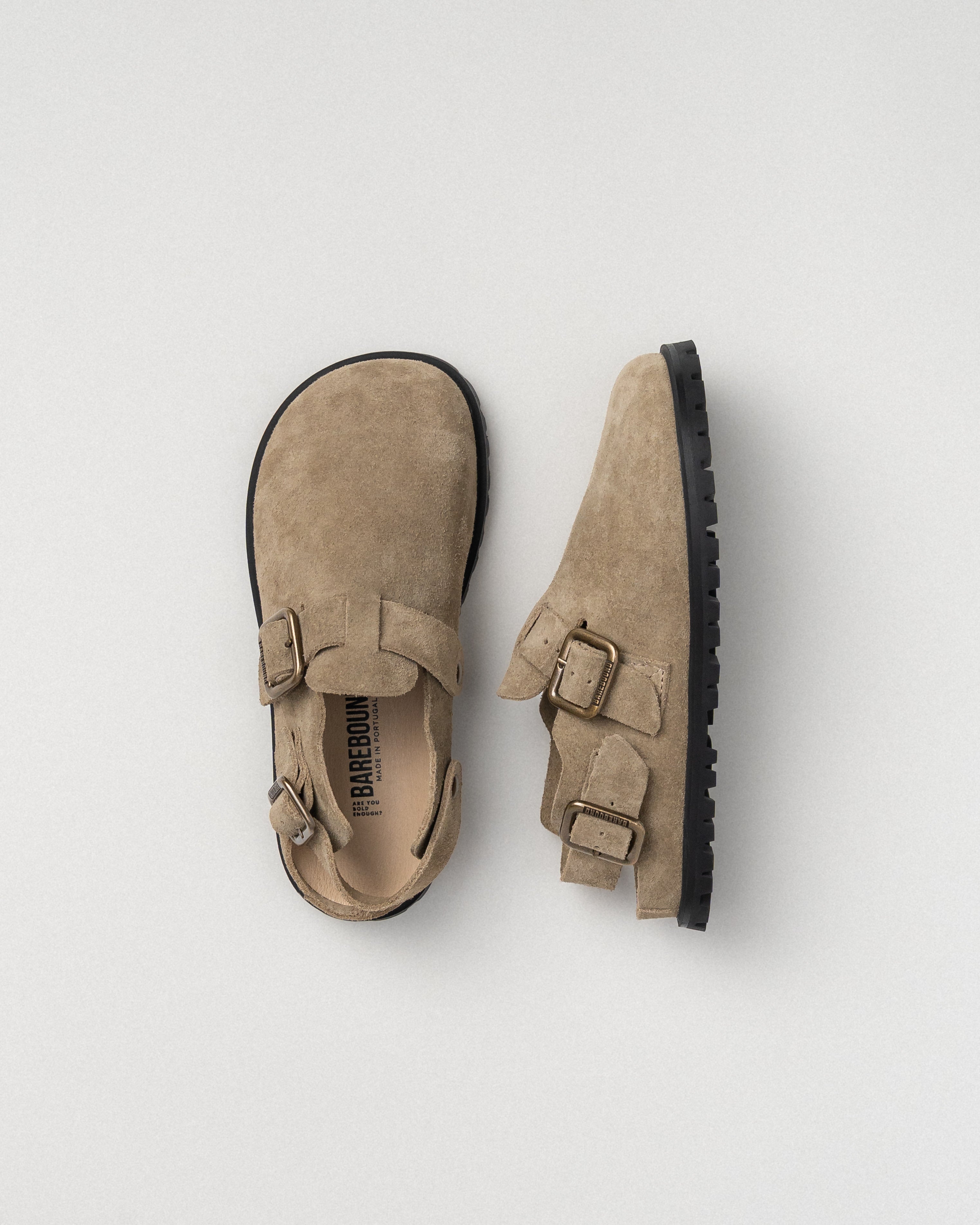 IKAROS II - Barefoot Clog (Stone Taupe)