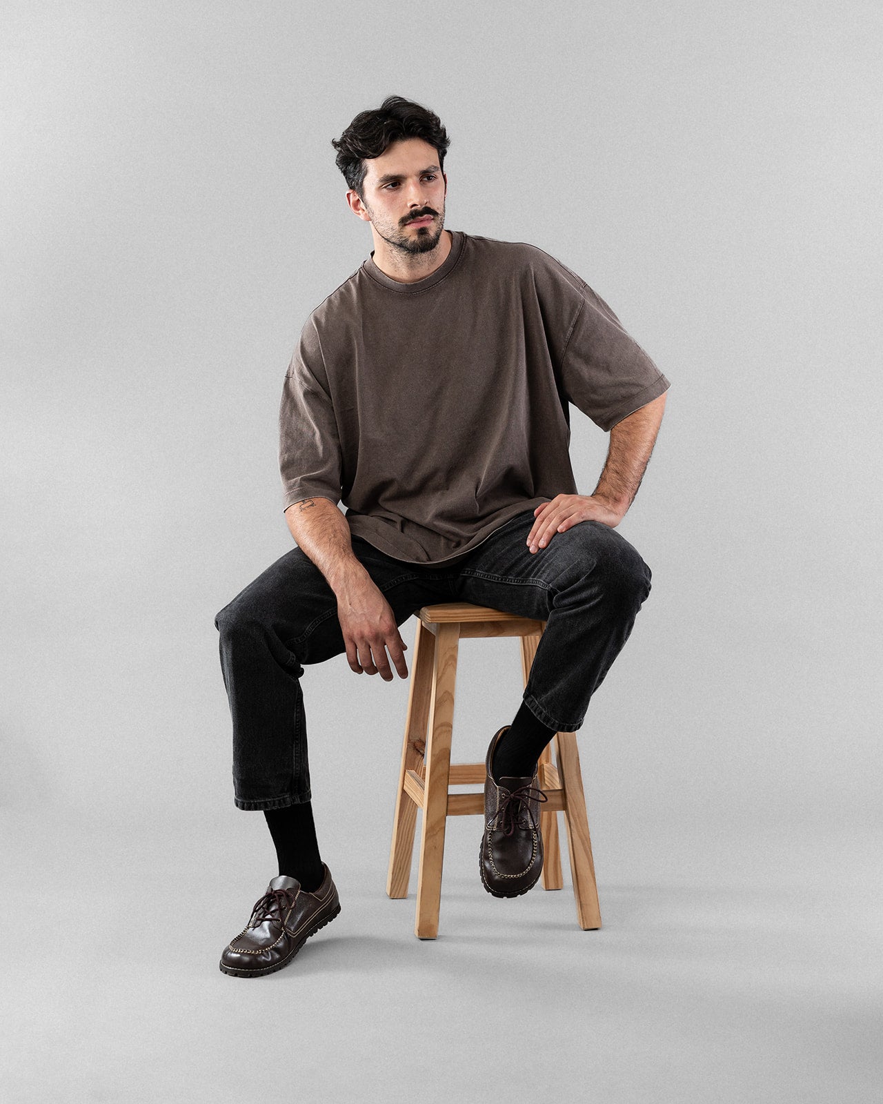 Orpheus - Barefoot Boat Shoe (Dark Brown)