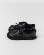 ORPHEUS VINTAGE - Barefoot Boat Shoe (Black)