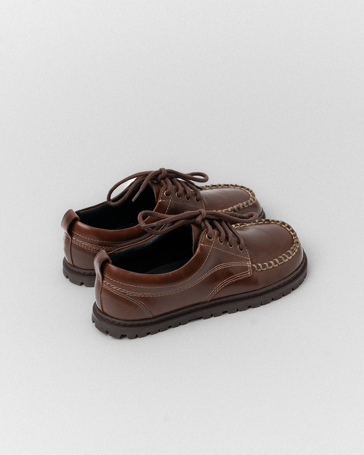 ORPHEUS VINTAGE - Barefoot Boat Shoe (Honey Brown)