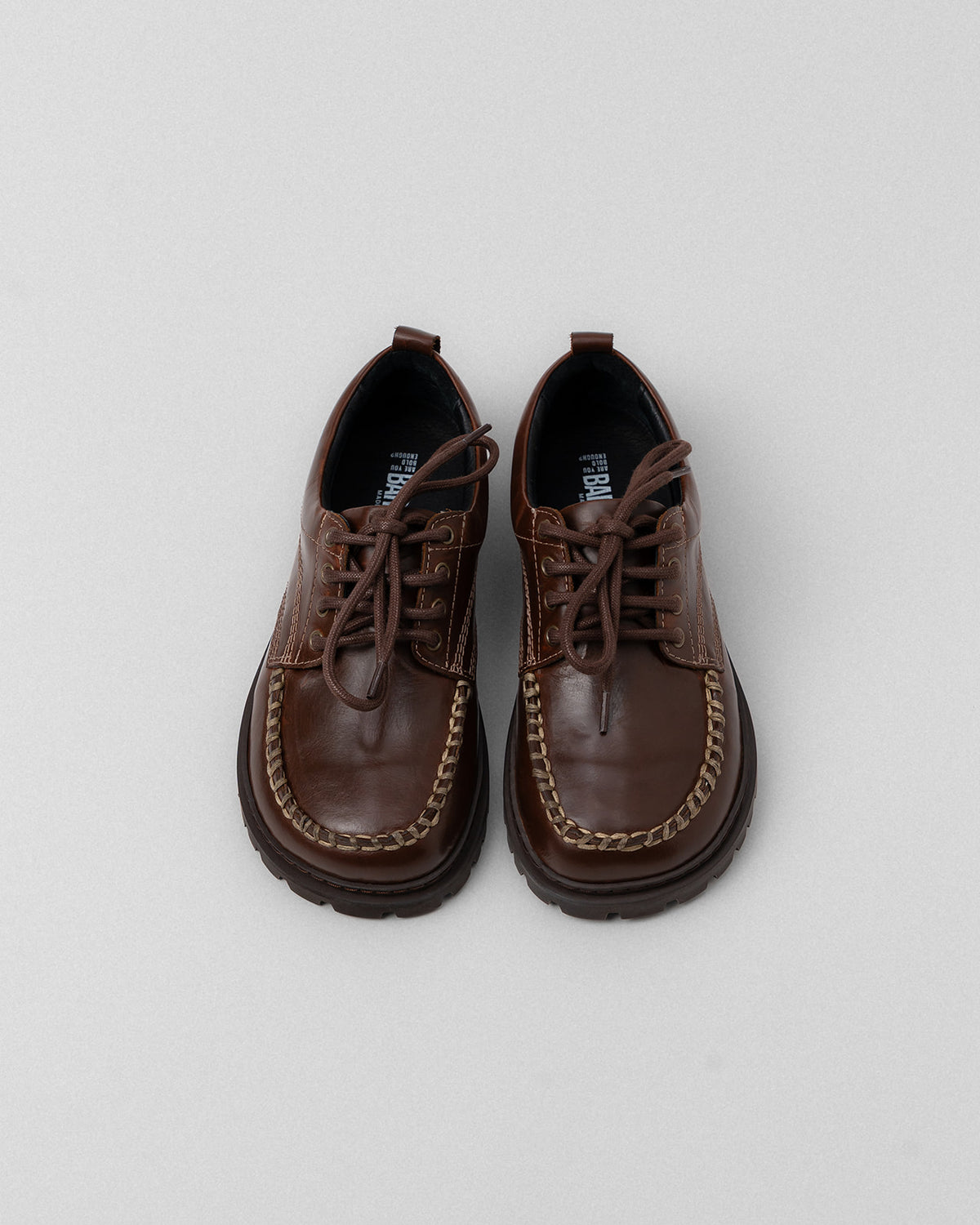 ORPHEUS VINTAGE - Barefoot Boat Shoe (Honey Brown)