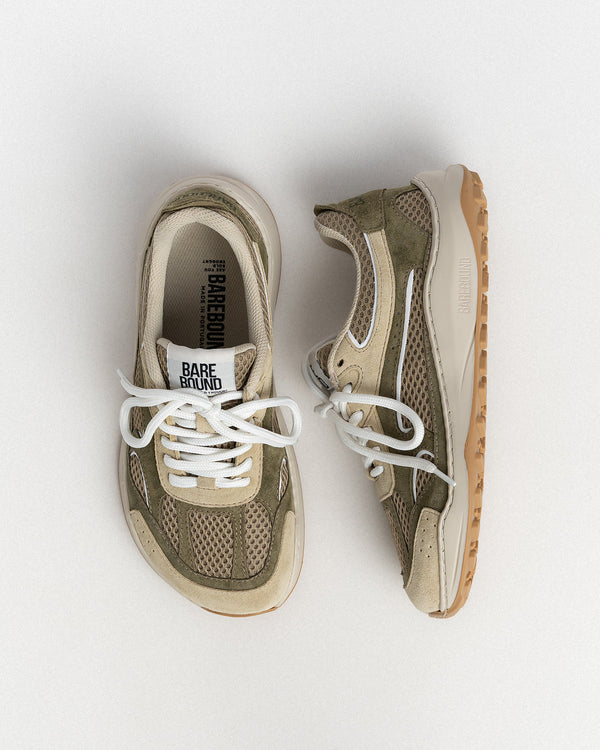 VENTUS - Barefoot Sneaker (Earth Green)