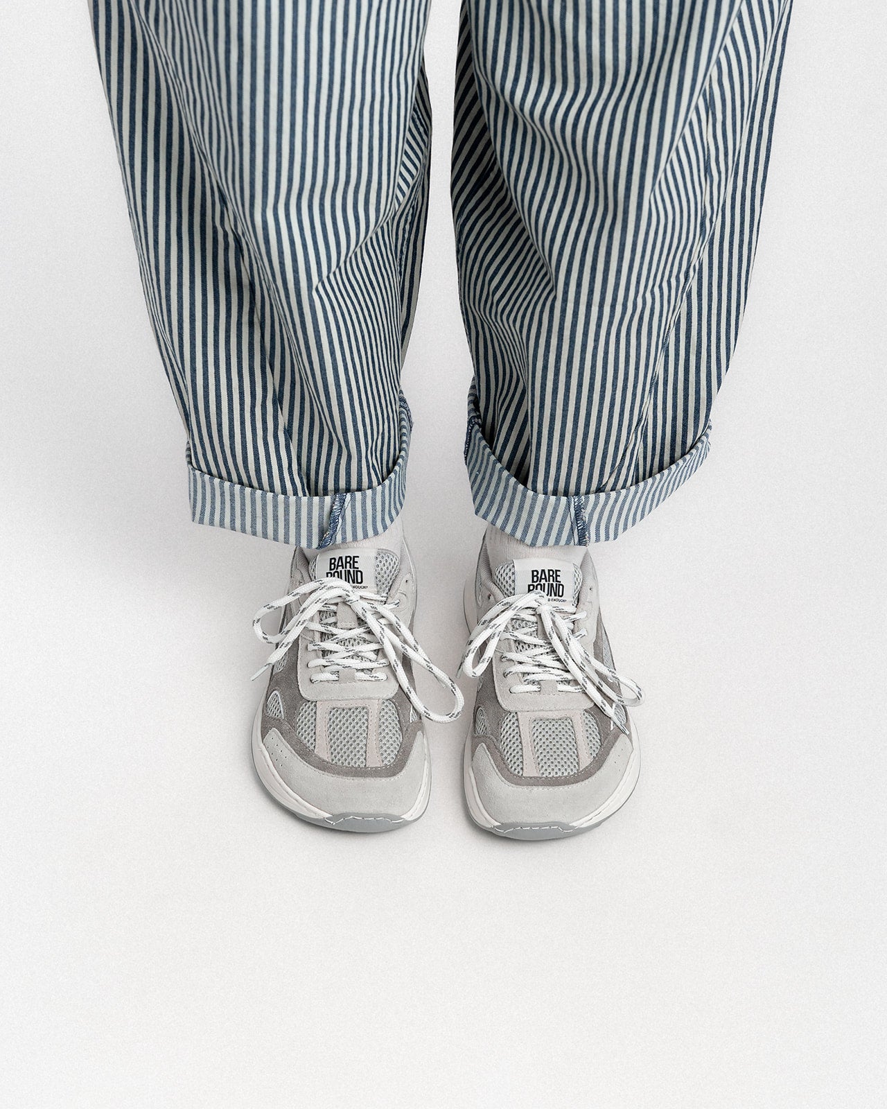 VENTUS - Barefoot Sneaker (Stone Grey)