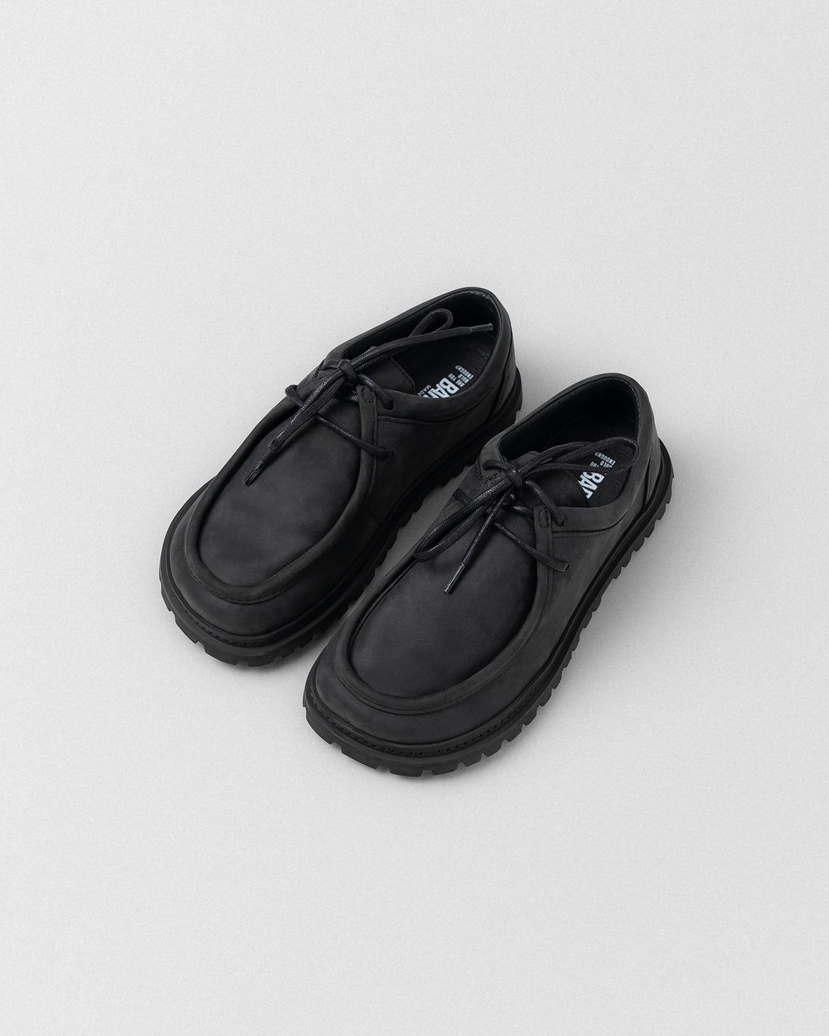 NEROS - Chaussures Barefoot à Lacets (Black)
