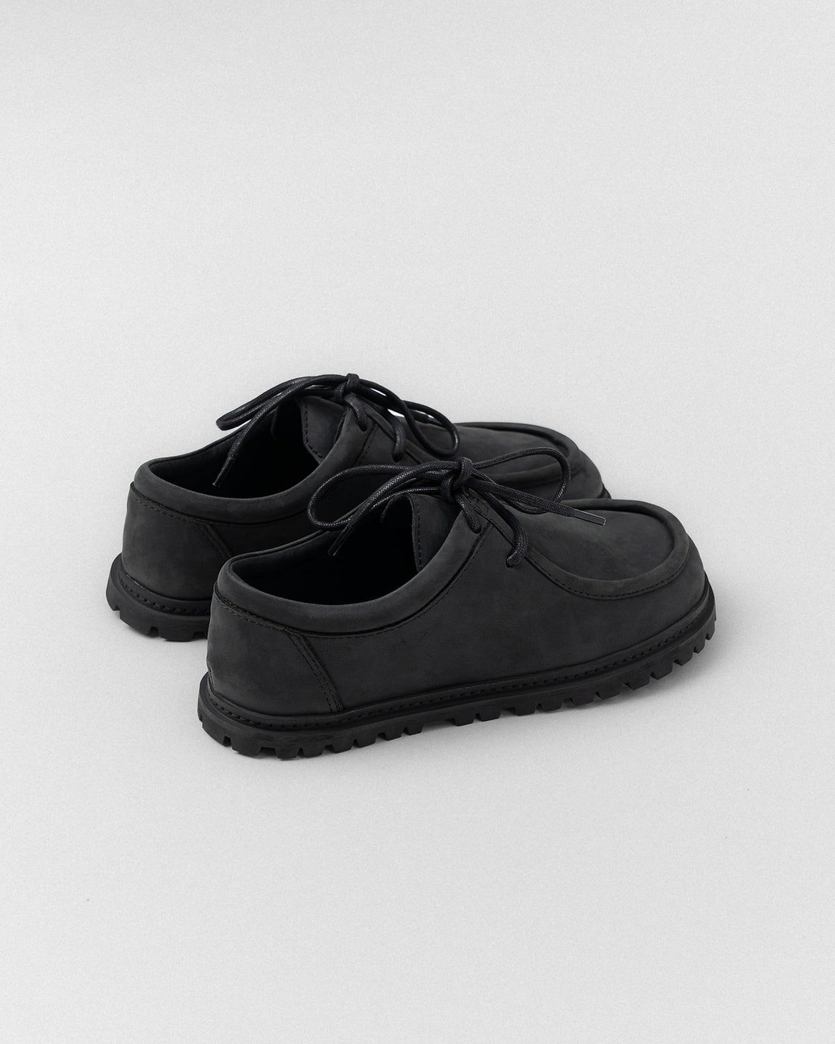 NEROS - Chaussures Barefoot à Lacets (Black)