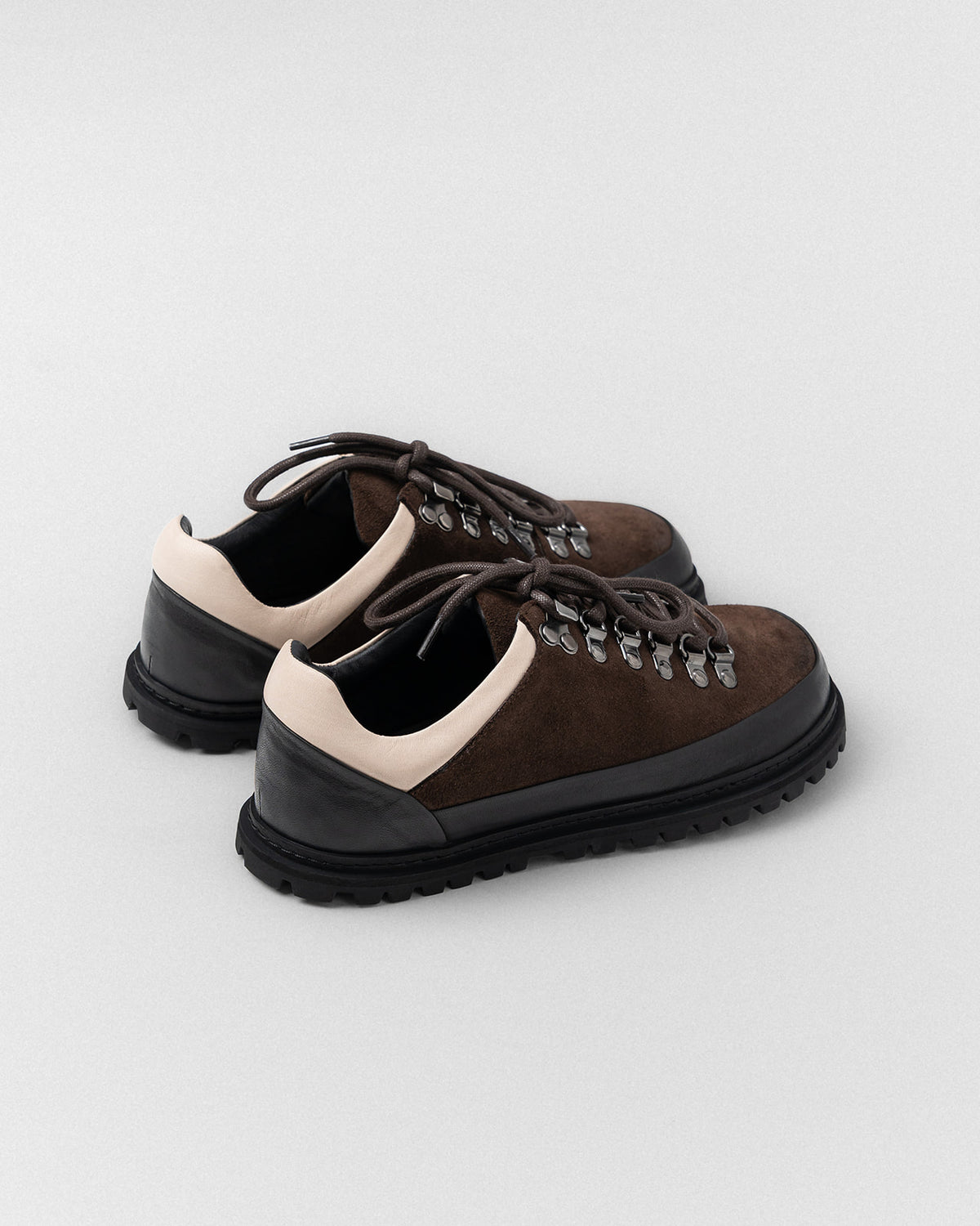 ODYSSEUS - Chaussures Barefoot à Lacets (Dark brown)
