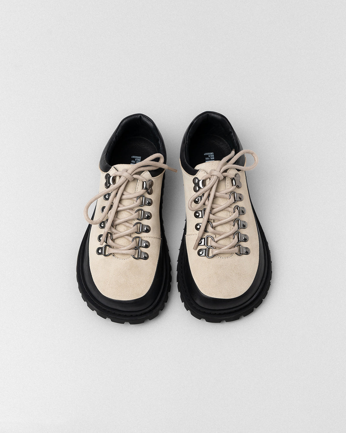 ODYSSEUS - Barfuß-Schnürschuhe (Vanilla)