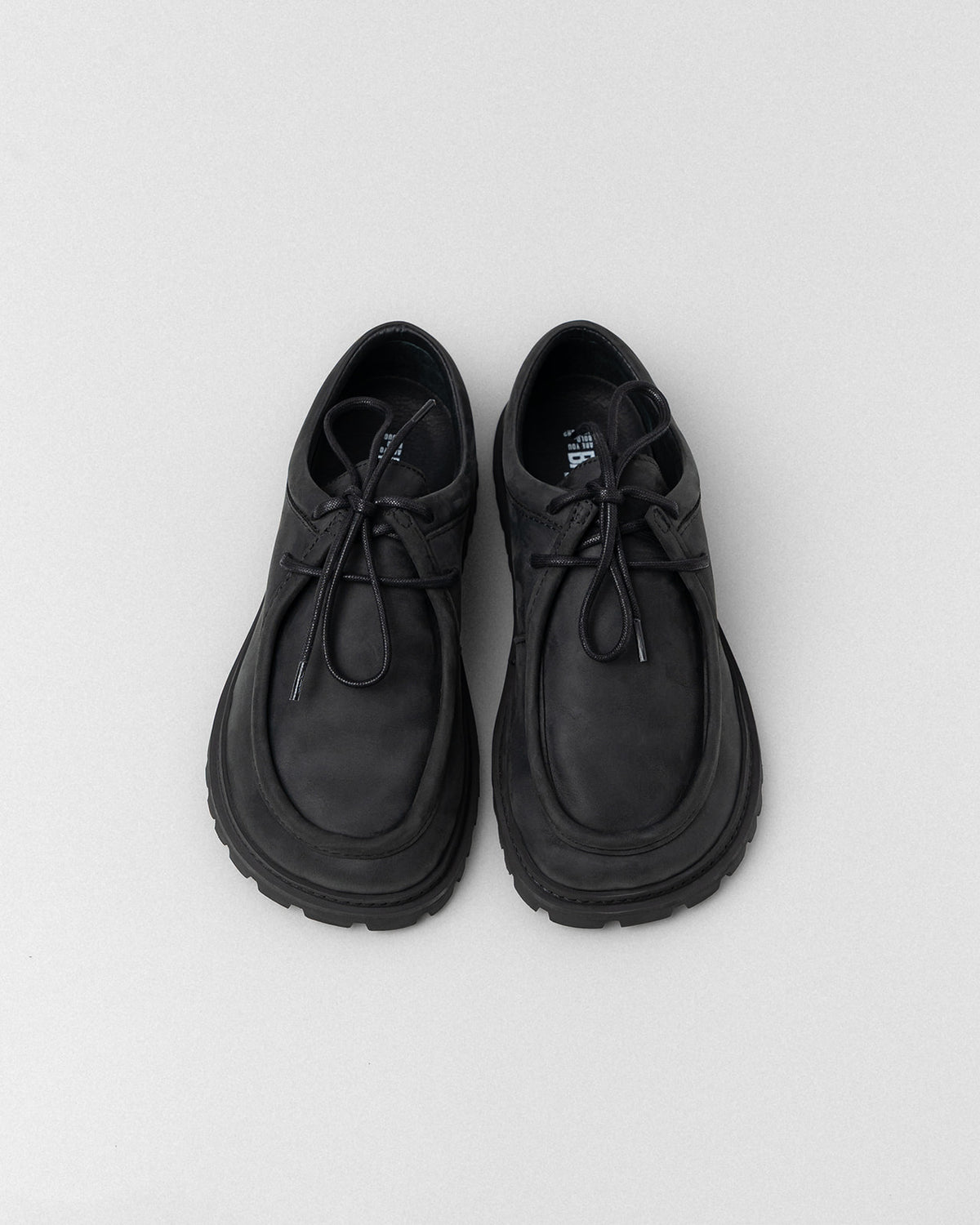 NEROS - Chaussures Barefoot à Lacets (Black)