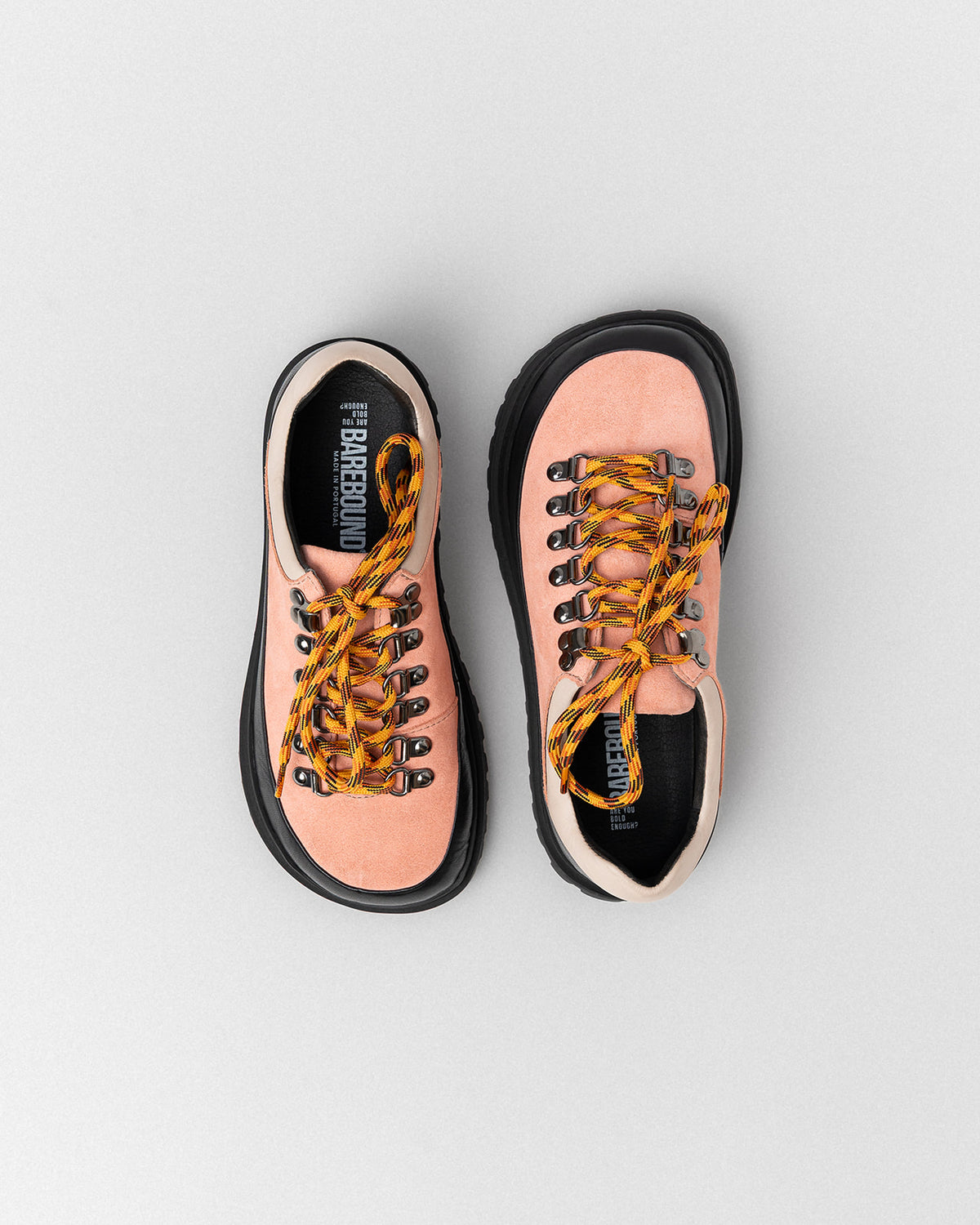 ODYSSEUS - Barefoot Lace-Up Shoe (Wild Salmon)