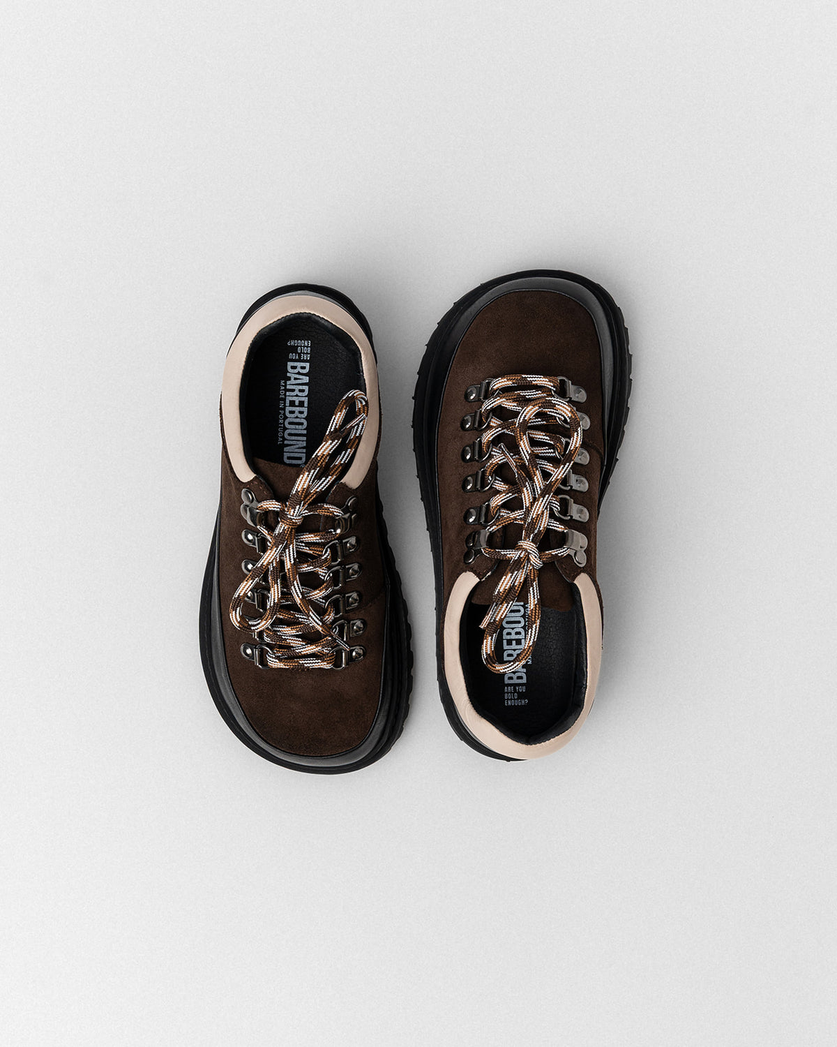 ODYSSEUS - Chaussures Barefoot à Lacets (Dark brown)