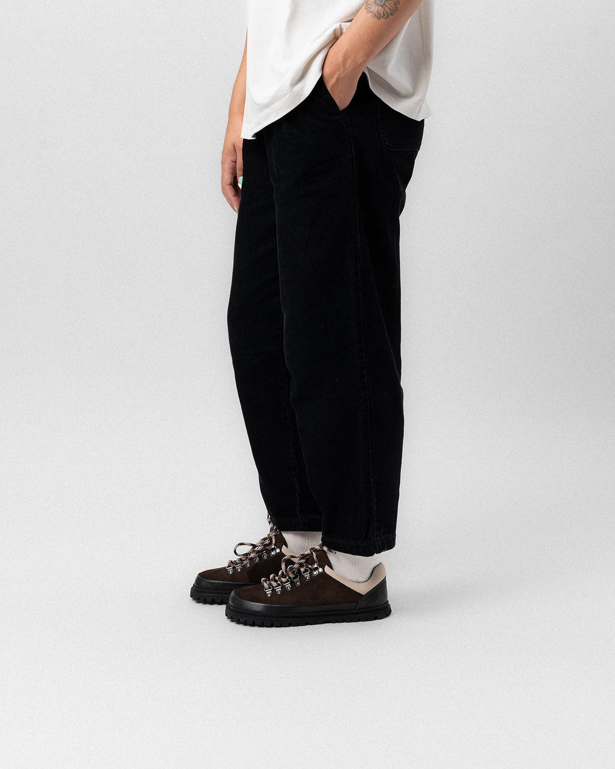 ODYSSEUS - Chaussures Barefoot à Lacets (Dark brown)