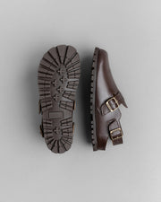 Ikaros Glaze - Barefoot Clog (Dark Brown)