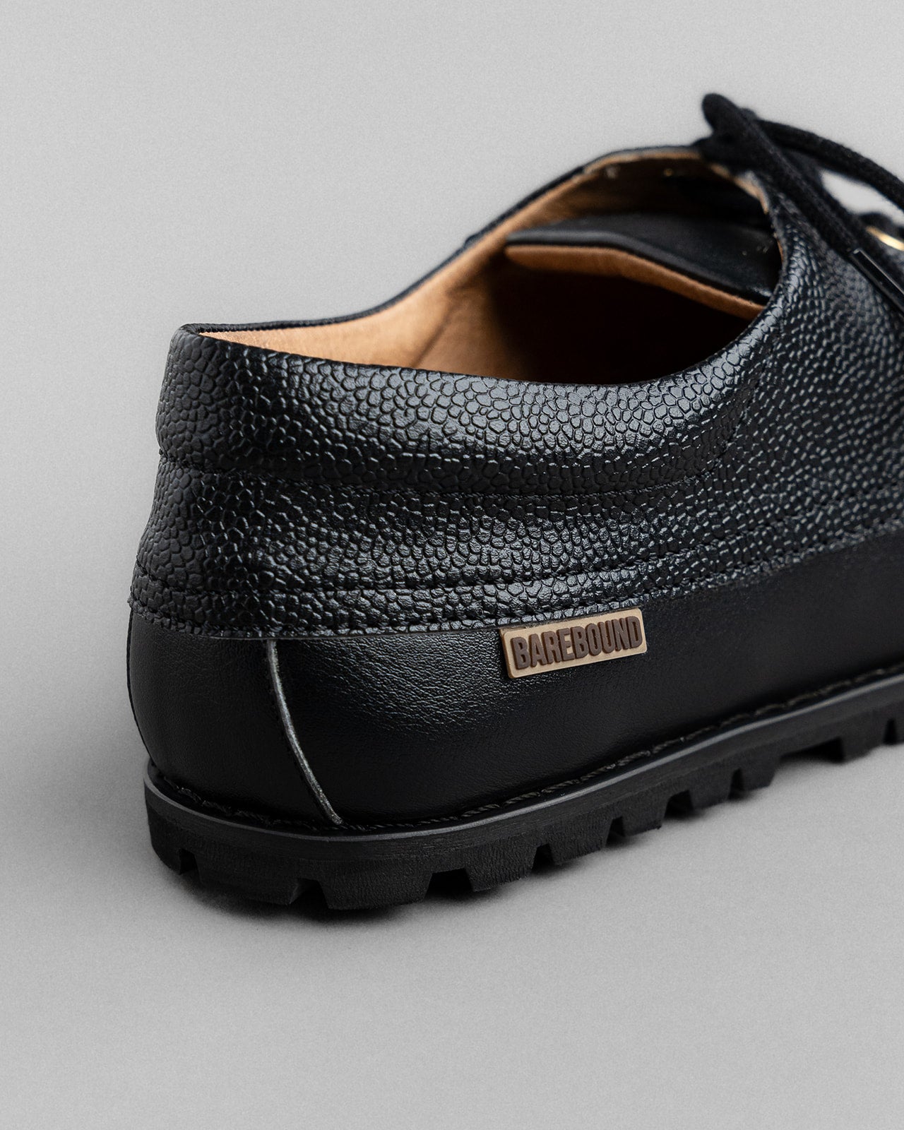 Orpheus - Barefoot Boat Shoe (Black)