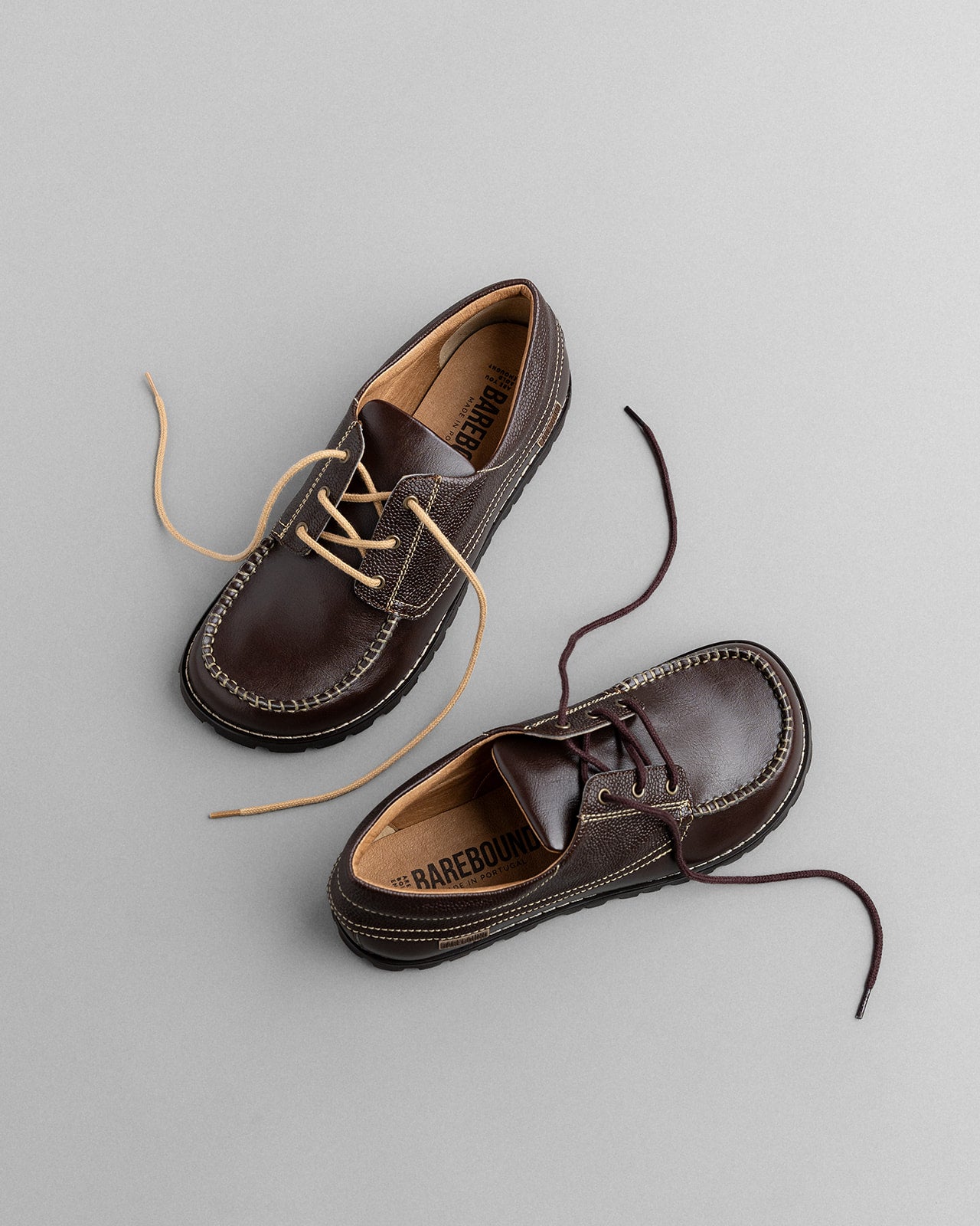 Orpheus - Barefoot Boat Shoe (Dark Brown)